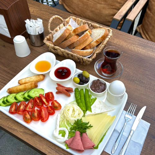 Double Kahvaltı Tabağı